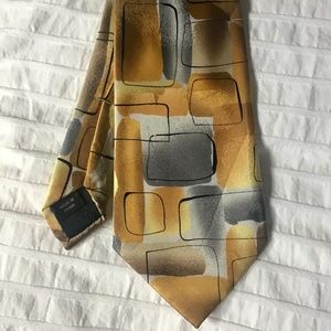 J. Garcia, Imported Silk, Mens Necktie  ‘Moon Mountain, Collection forty-Seven’